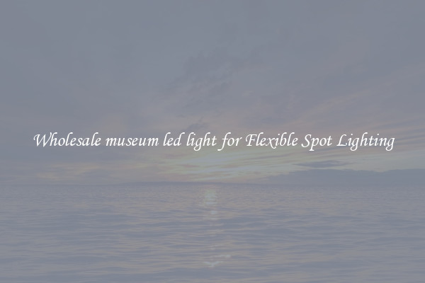 Wholesale museum led light for Flexible Spot Lighting