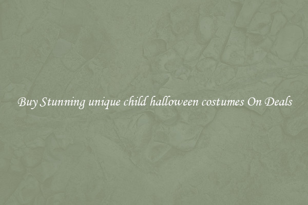 Buy Stunning unique child halloween costumes On Deals