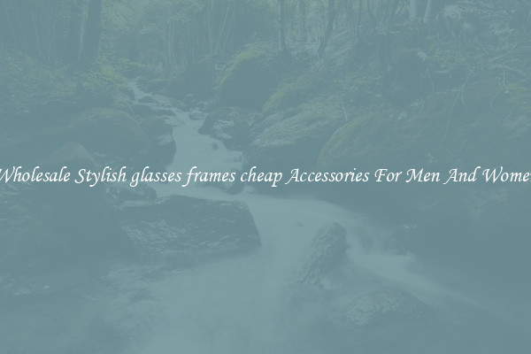 Wholesale Stylish glasses frames cheap Accessories For Men And Women