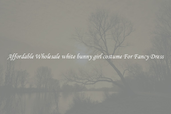 Affordable Wholesale white bunny girl costume For Fancy Dress
